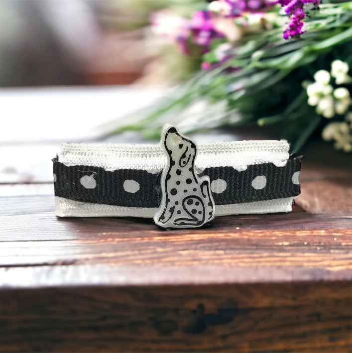 Dalmatian Dog Hair Clip - Adorable Canine-Inspired Hair Accessory