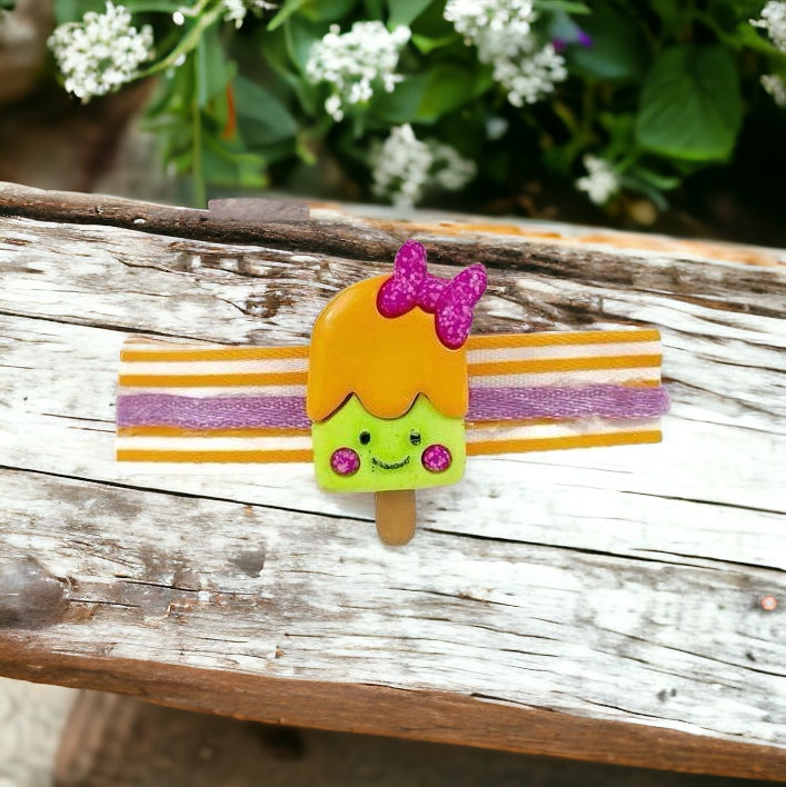 Popsicle Hair Clip - Fun & Whimsical Hair Accessory