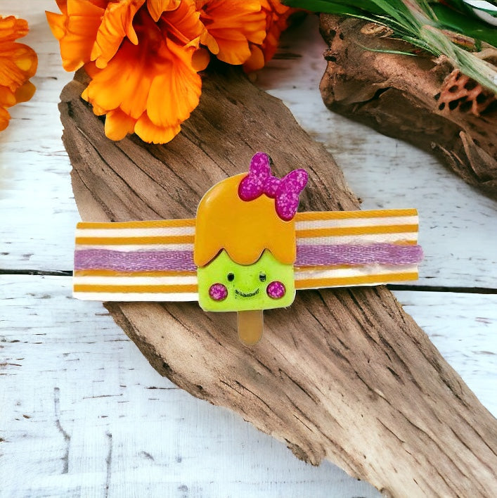 Popsicle Hair Clip - Fun & Whimsical Hair Accessory