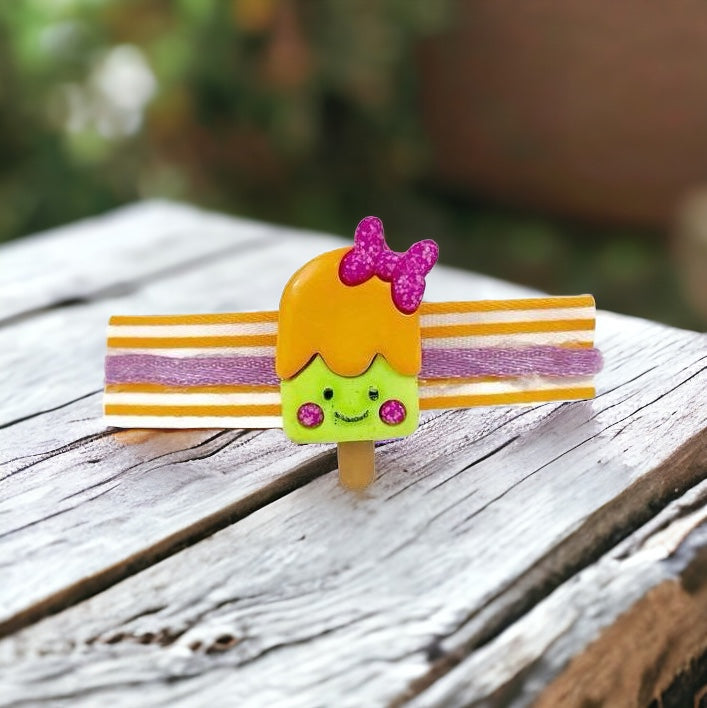 Popsicle Hair Clip - Fun & Whimsical Hair Accessory