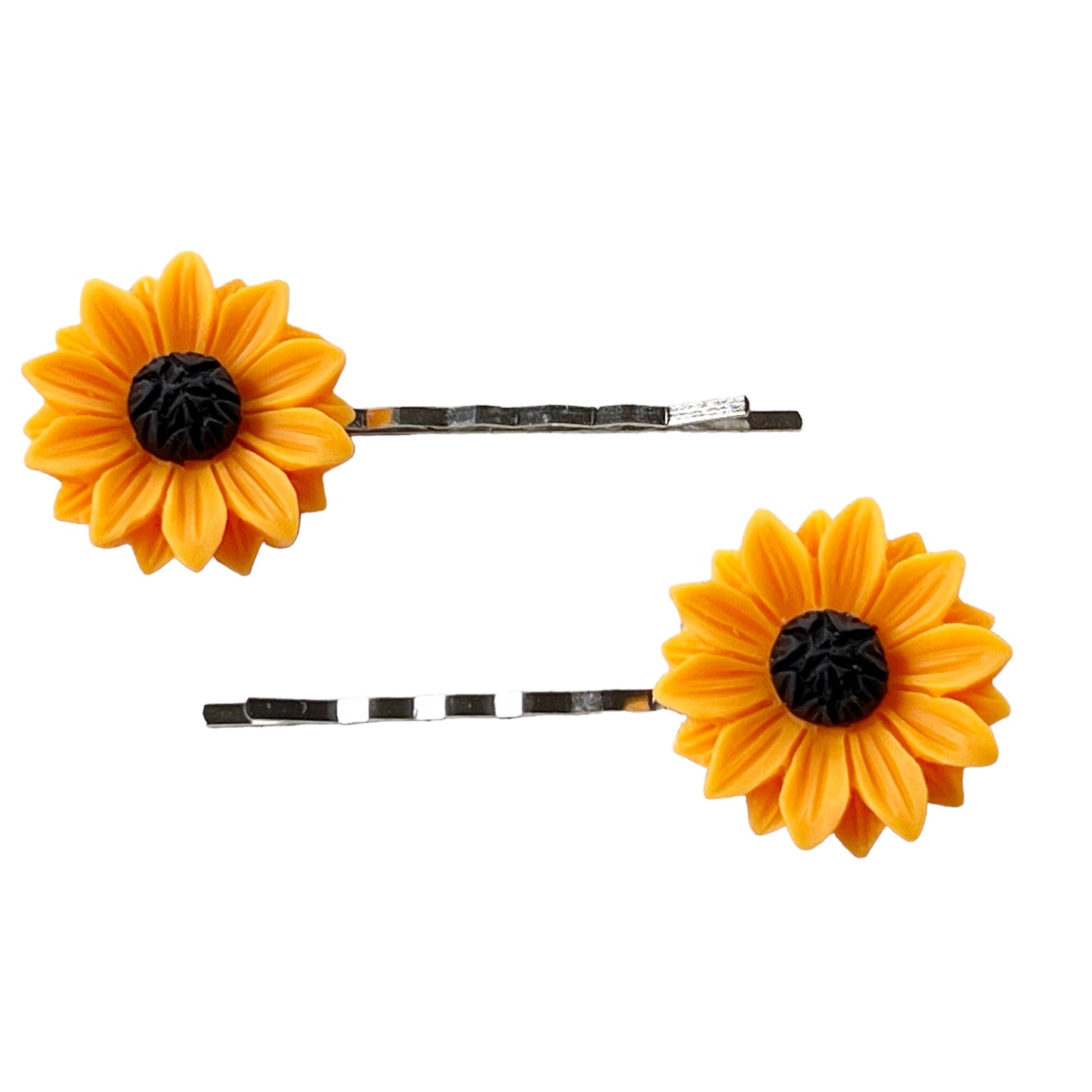 Boho Hippie Sunflower Floral Hair Pins for Women - Stylish Accessories for Bohemian Hairdos