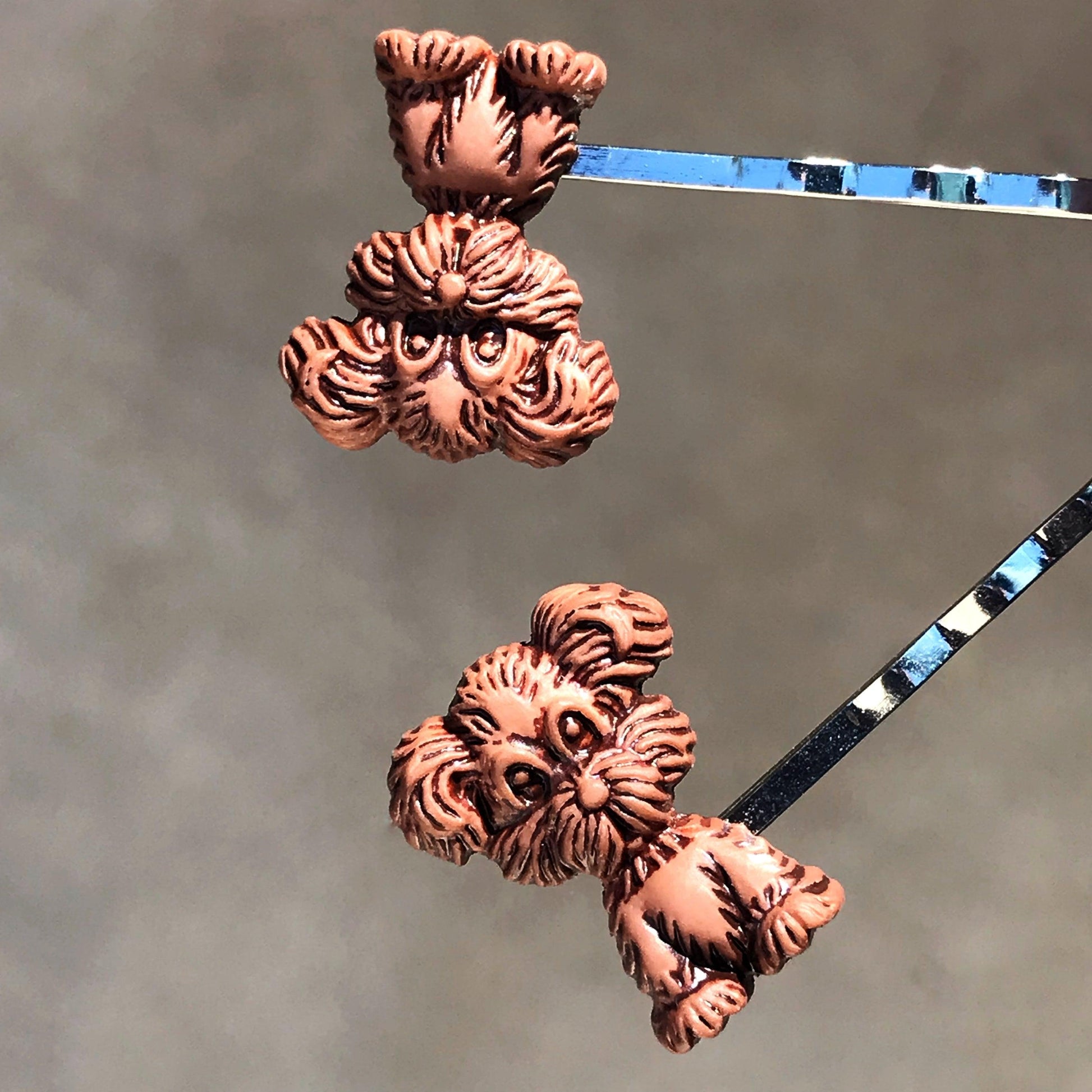 Brown Dog Hair Pins: Charming Accessories for Dog Lovers