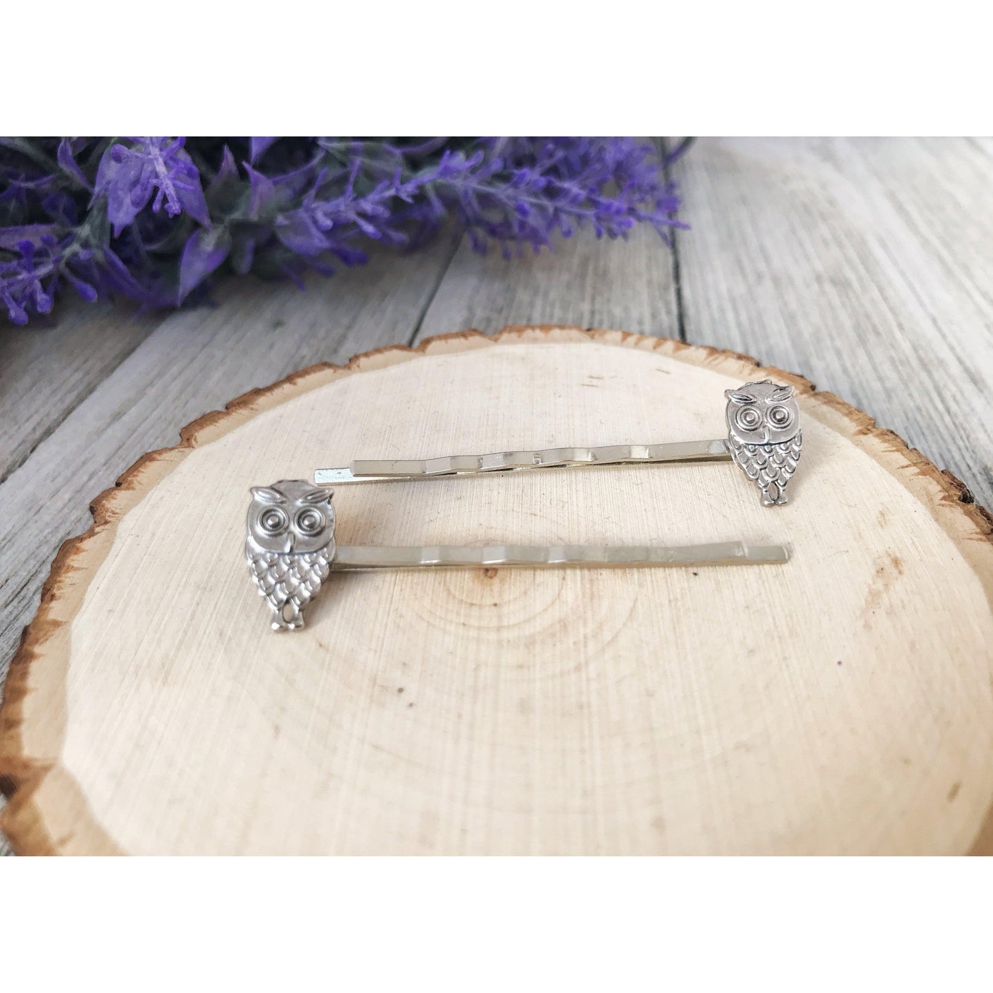 Small Silver Owl Bobby Pins: Stylish & Whimsical Accessories for Your Hair