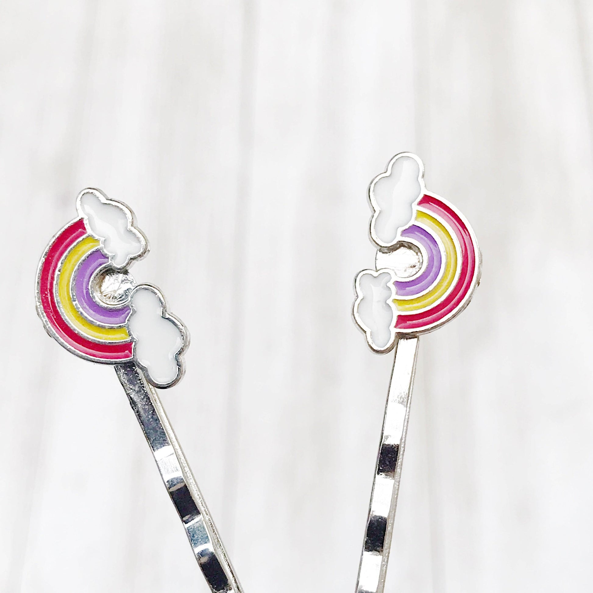 Rainbow Hair Pins