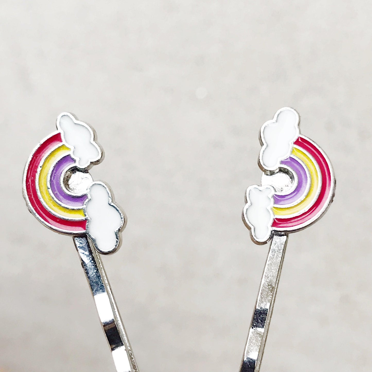 Rainbow Hair Pins