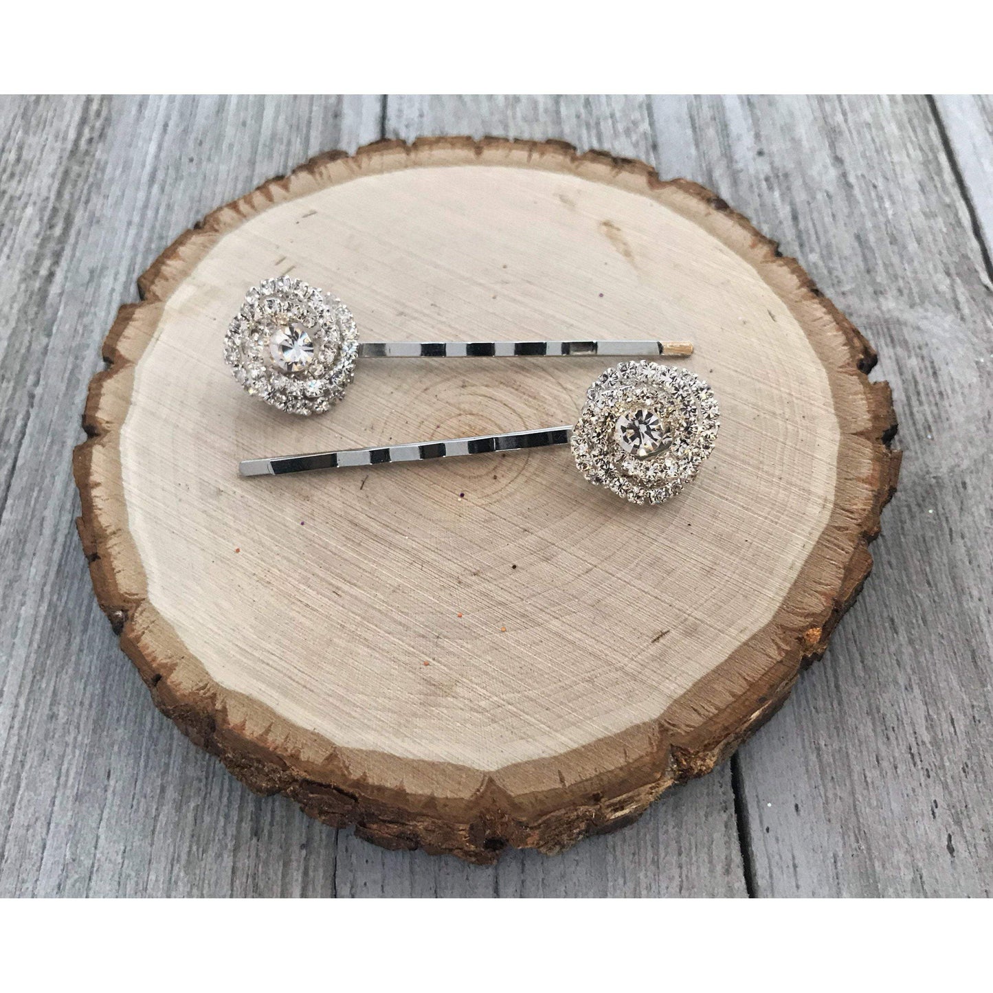 Rhinestone Rose Hair Pin, Hair Pin For Women Formal Bobby Pin, Girls Hair Pin, Dressy Hair Pin