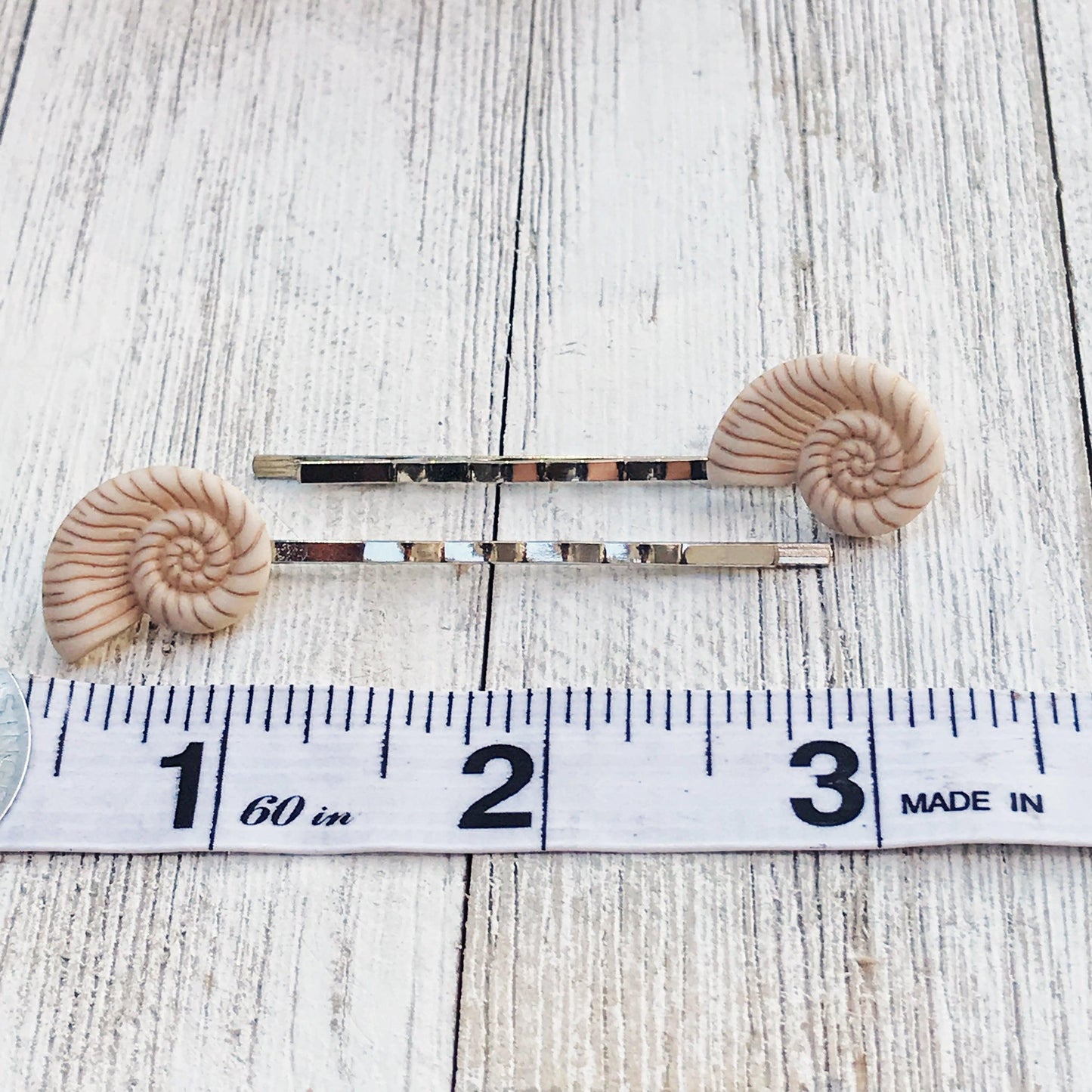 Sea Shell Bobby Pins, Sea Shell Hair Clip, Beach Lover Hair Accessories, Womens Hair Pins, Beach Wedding Hair Barrettes, Womans Hair Slides