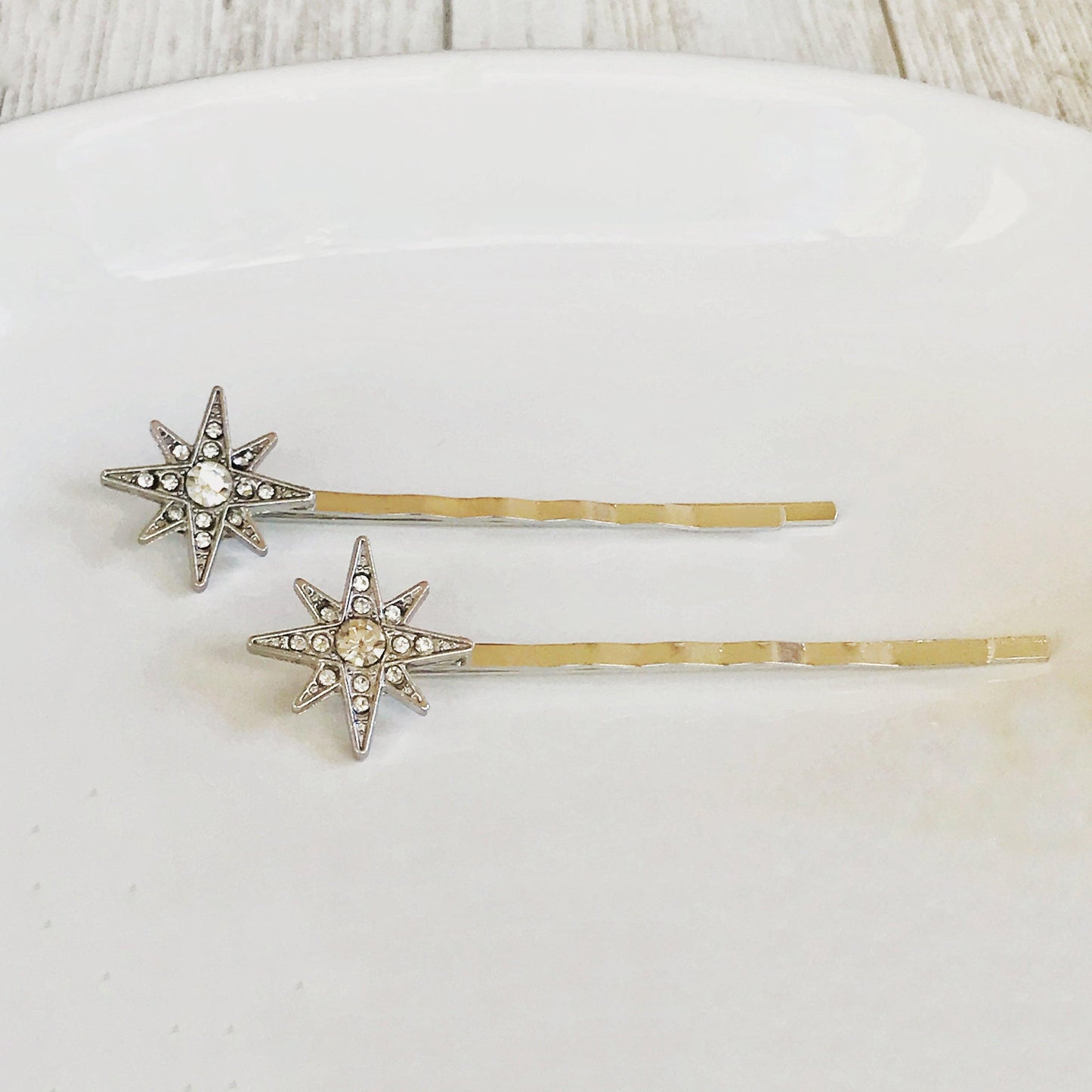 Snowflake Star Hair Bobby Pins