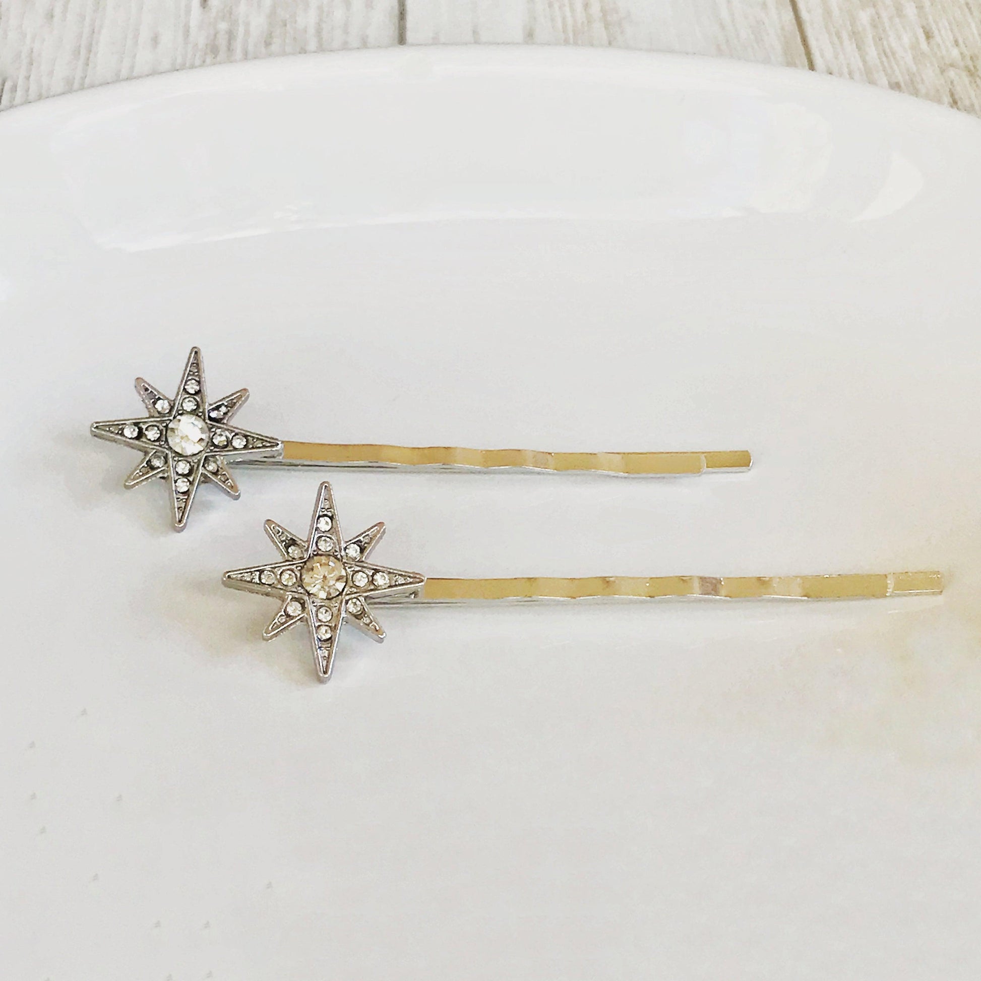 Snowflake Star Hair Bobby Pins