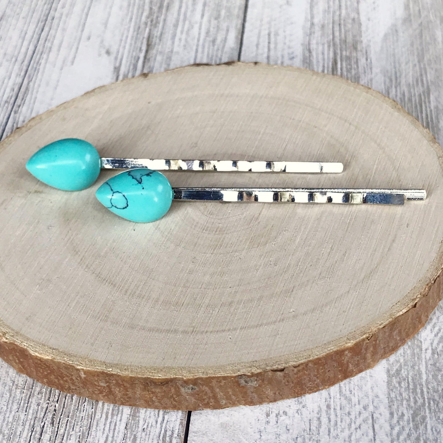 Turquoise Hair Pin, Western Hair Pin, Cowgirl Hair Pin, Decorative Bobby Pin, Womens Hair Accessories, Southwestern Hair Pin, Boho Hair Clip