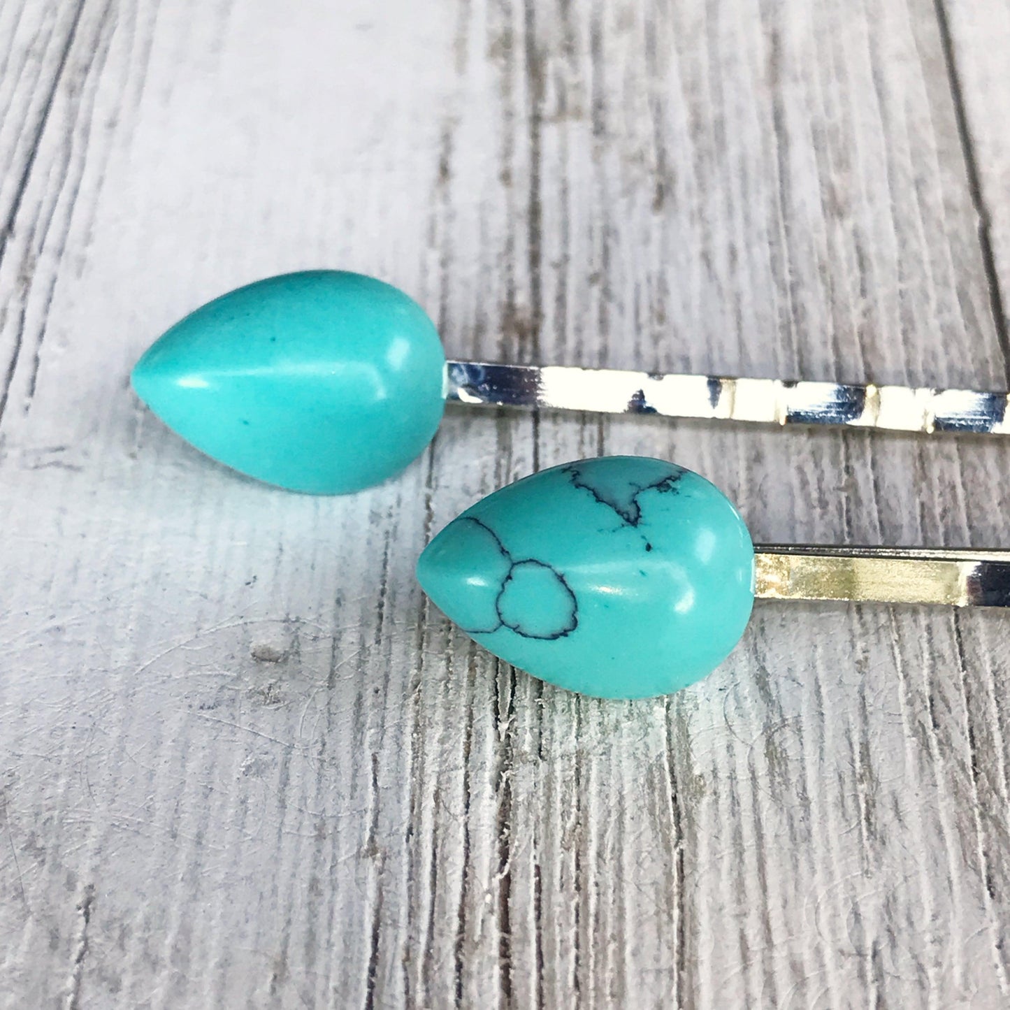 Turquoise Hair Pin, Western Hair Pin, Cowgirl Hair Pin, Decorative Bobby Pin, Womens Hair Accessories, Southwestern Hair Pin, Boho Hair Clip