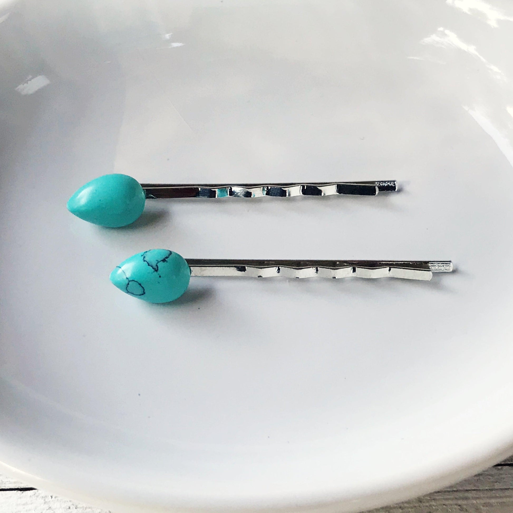 Turquoise Hair Pin, Western Hair Pin, Cowgirl Hair Pin, Decorative Bobby Pin, Womens Hair Accessories, Southwestern Hair Pin, Boho Hair Clip