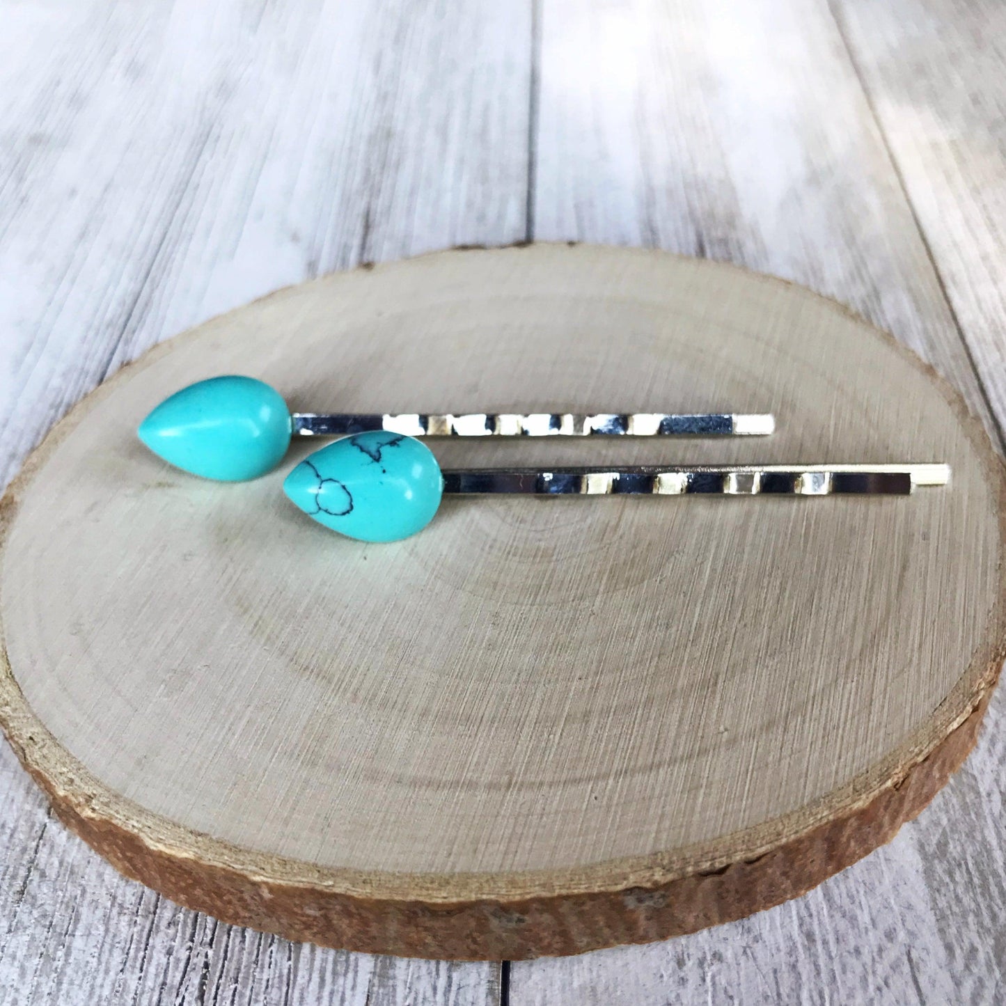 Turquoise Hair Pin, Western Hair Pin, Cowgirl Hair Pin, Decorative Bobby Pin, Womens Hair Accessories, Southwestern Hair Pin, Boho Hair Clip