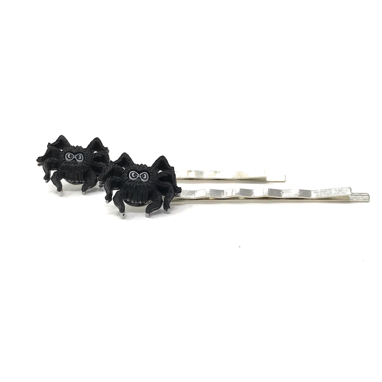 Black Spider Halloween Hair Pins - Spooky and Fun Halloween Accessories