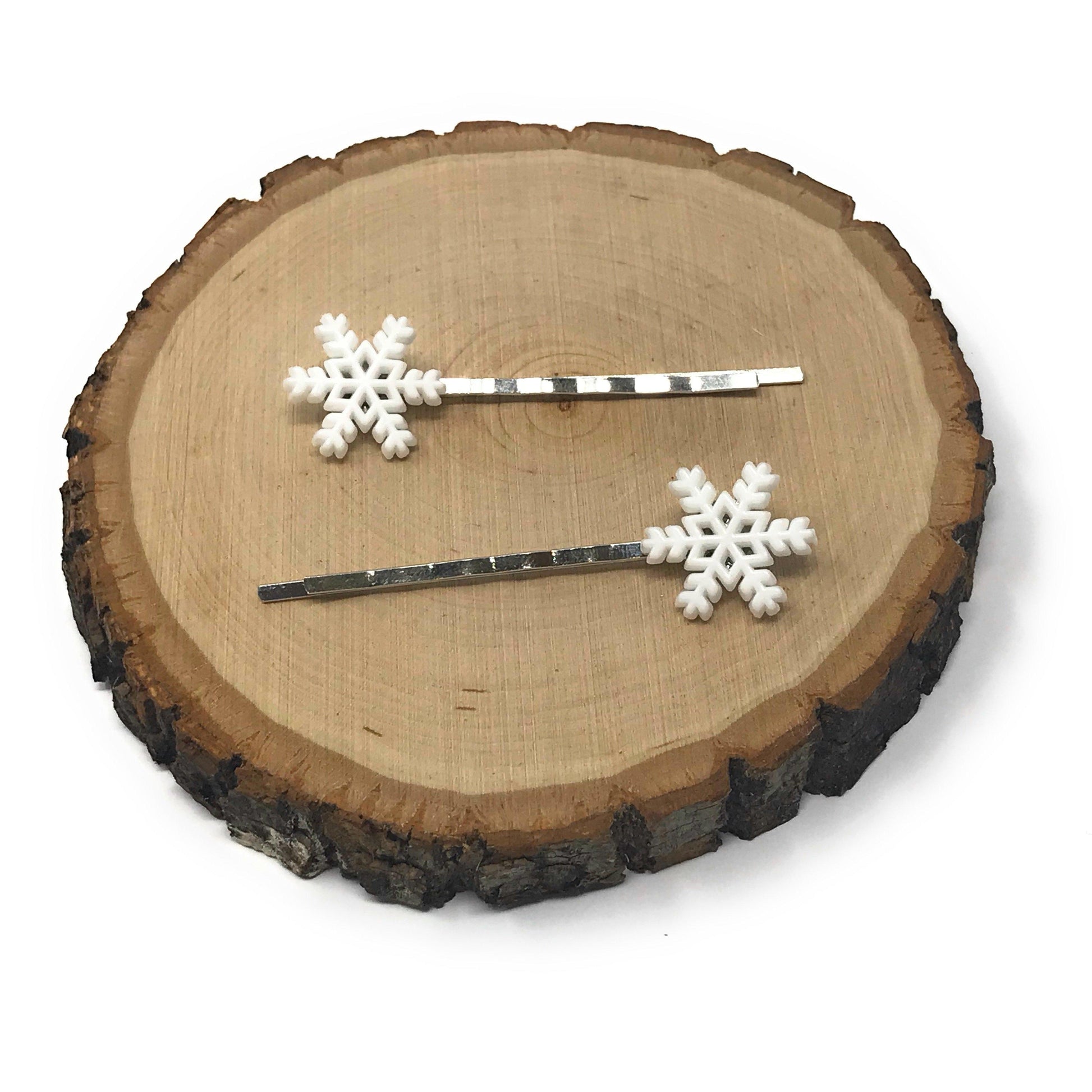 Christmas Winter Snowflake Bobby Pins