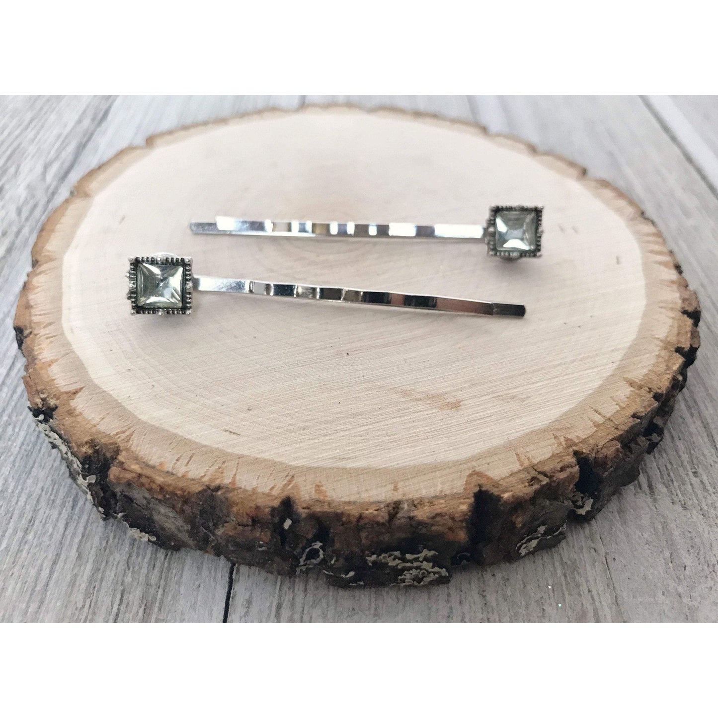 Clear Acrylic Square Hair Pins: Boho Chic Accessories for Unique Hairstyles