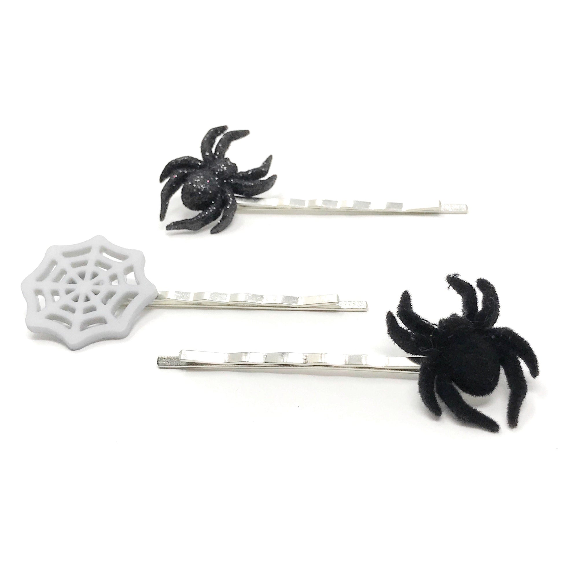 Halloween Spider Hair Pin Set