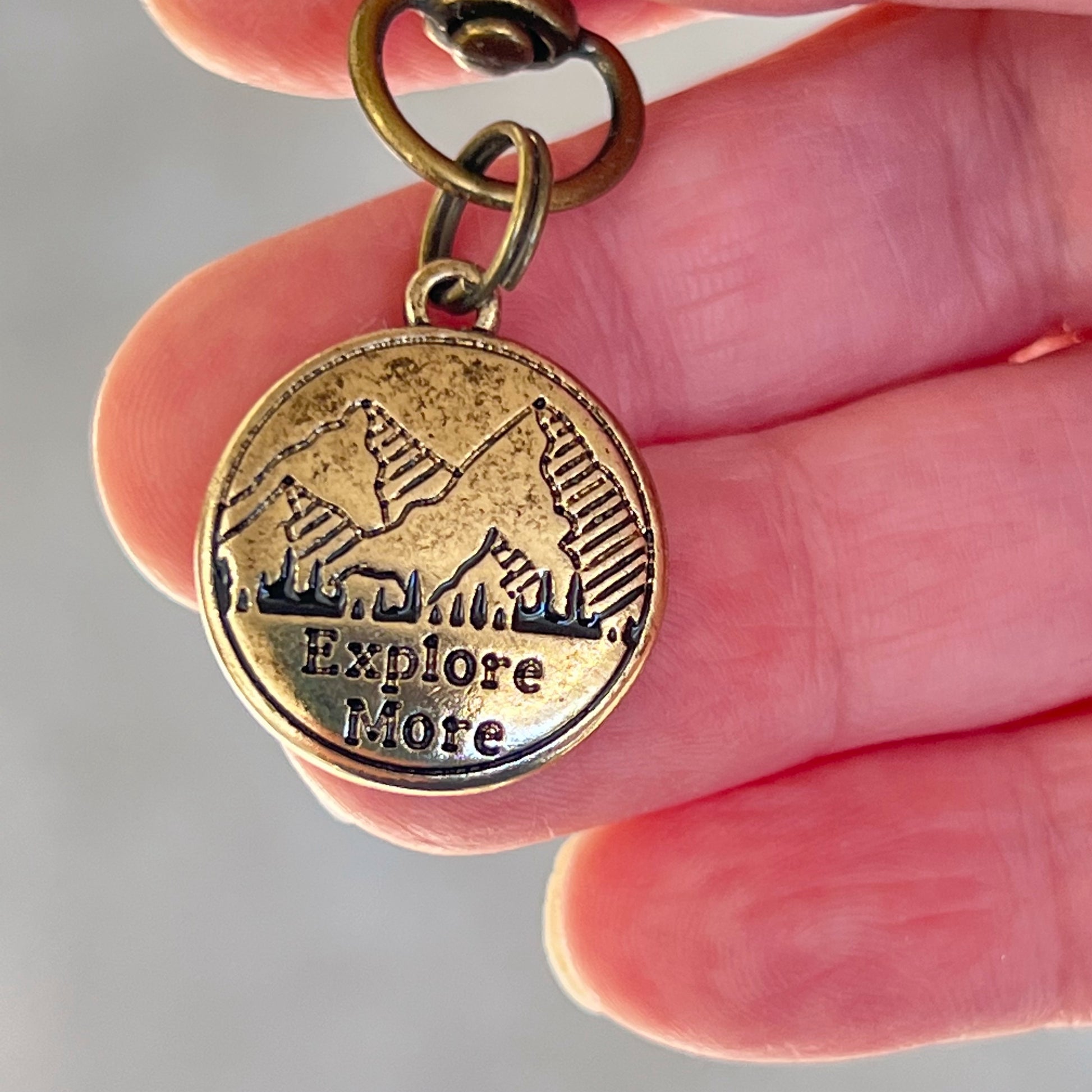 Explore More Zipper Pull Keychain Purse Charms - Adventure-inspired Accessories