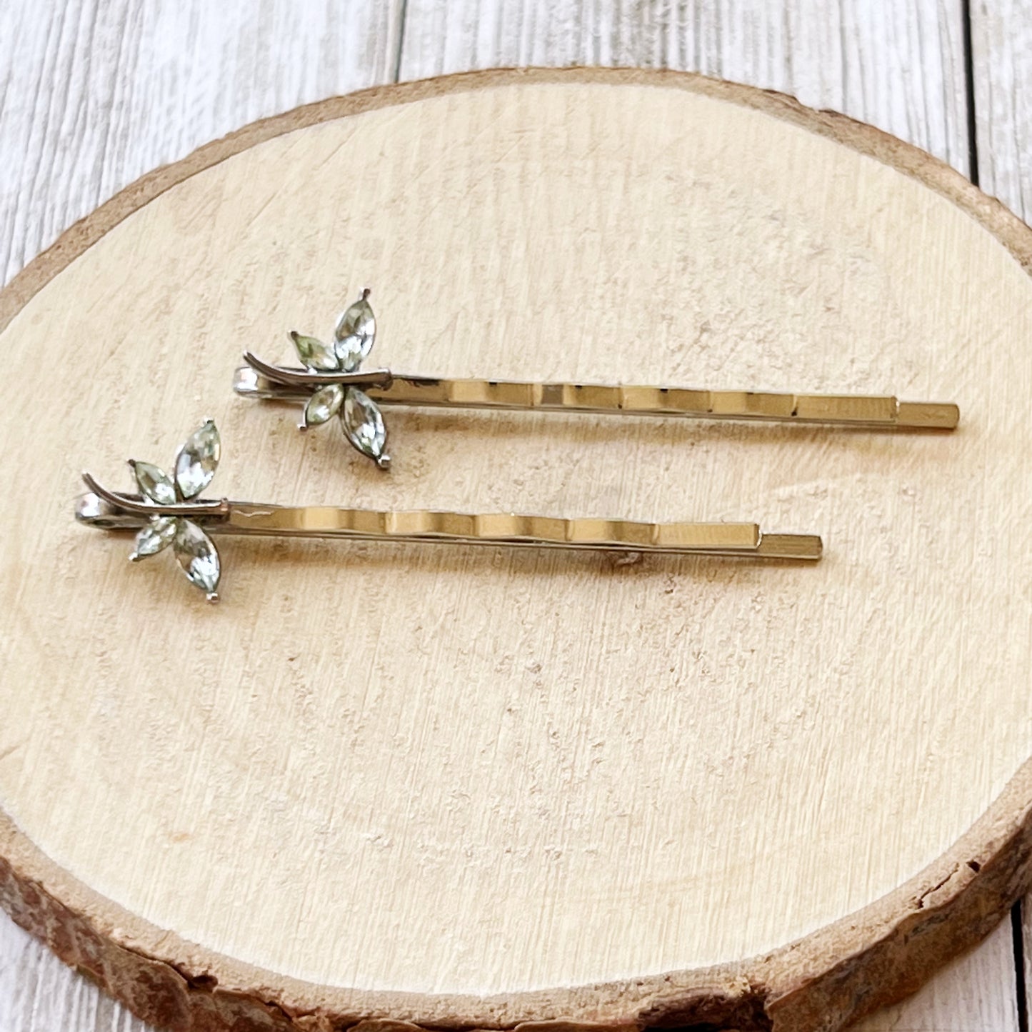 Light Green Dragonfly Hair Pin, Hair Pins For Woman, Womens Hair Clip, Womens Bobby Pins, Dragonfly Bobby Pin, Rhinestone Hair Pin, Womans Barrettes