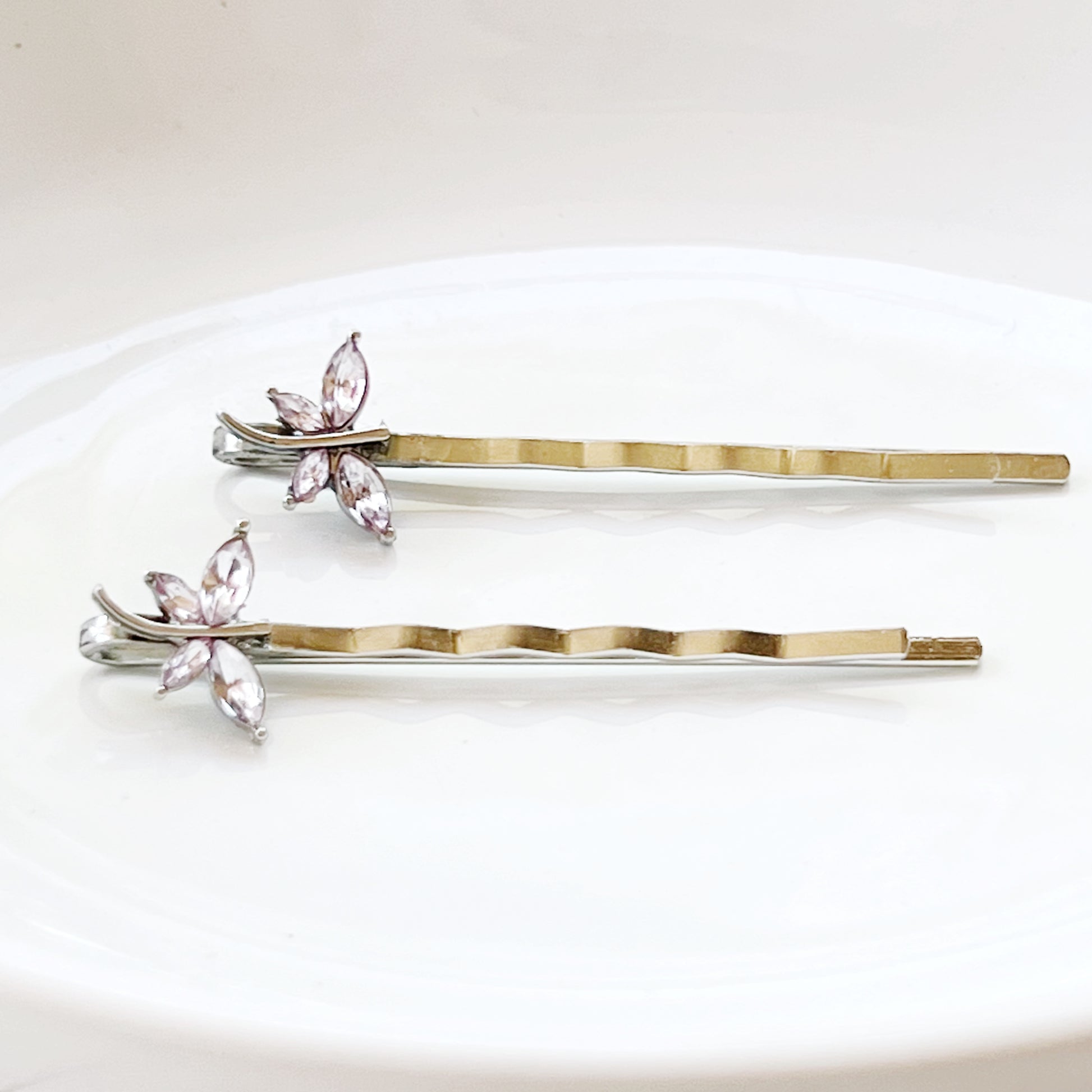 Purple Dragonfly Hair Pin, Hair Pins For Woman, Womens Hair Clip, Womens Bobby Pins, Dragonfly Bobby Pin, Rhinestone Hair Pin, Womans Barrettes