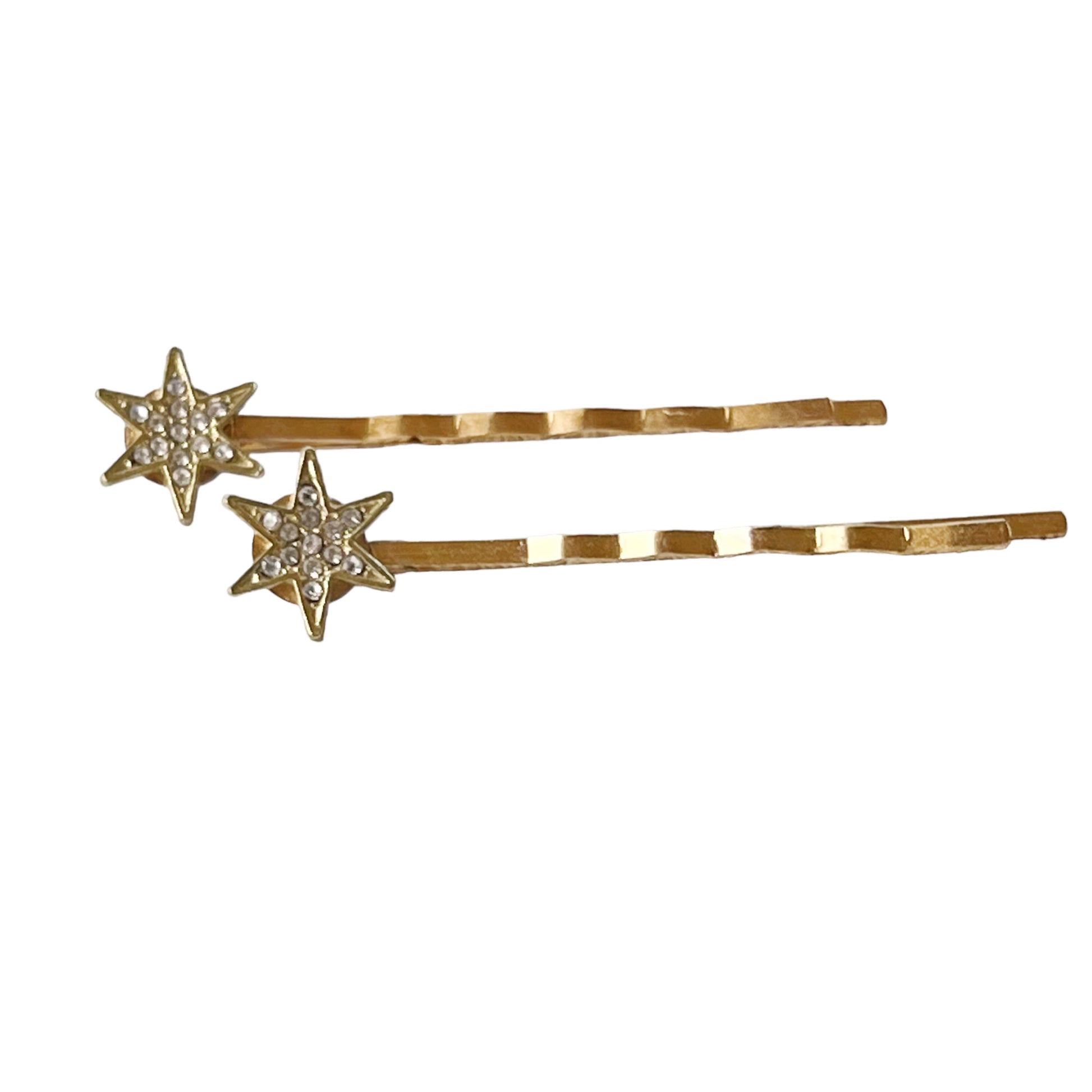 Small Gold Star Hair Bobby Pins