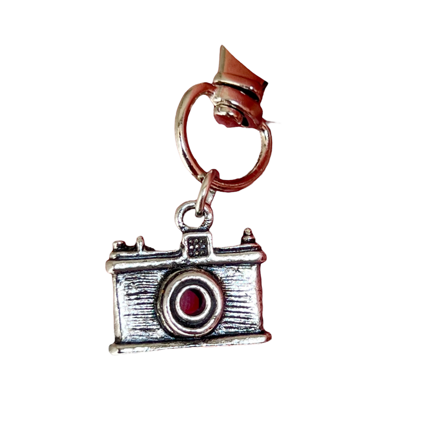 Camera Zipper Pull Keychain Purse Charms Set of 2 - Stylish Accessories for Photography Lovers