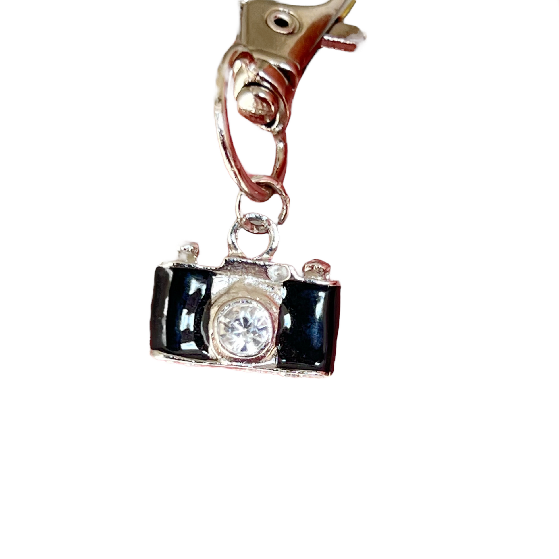 Camera Zipper Pull Keychain Purse Charms Set of 2 - Stylish Accessories for Photography Lovers