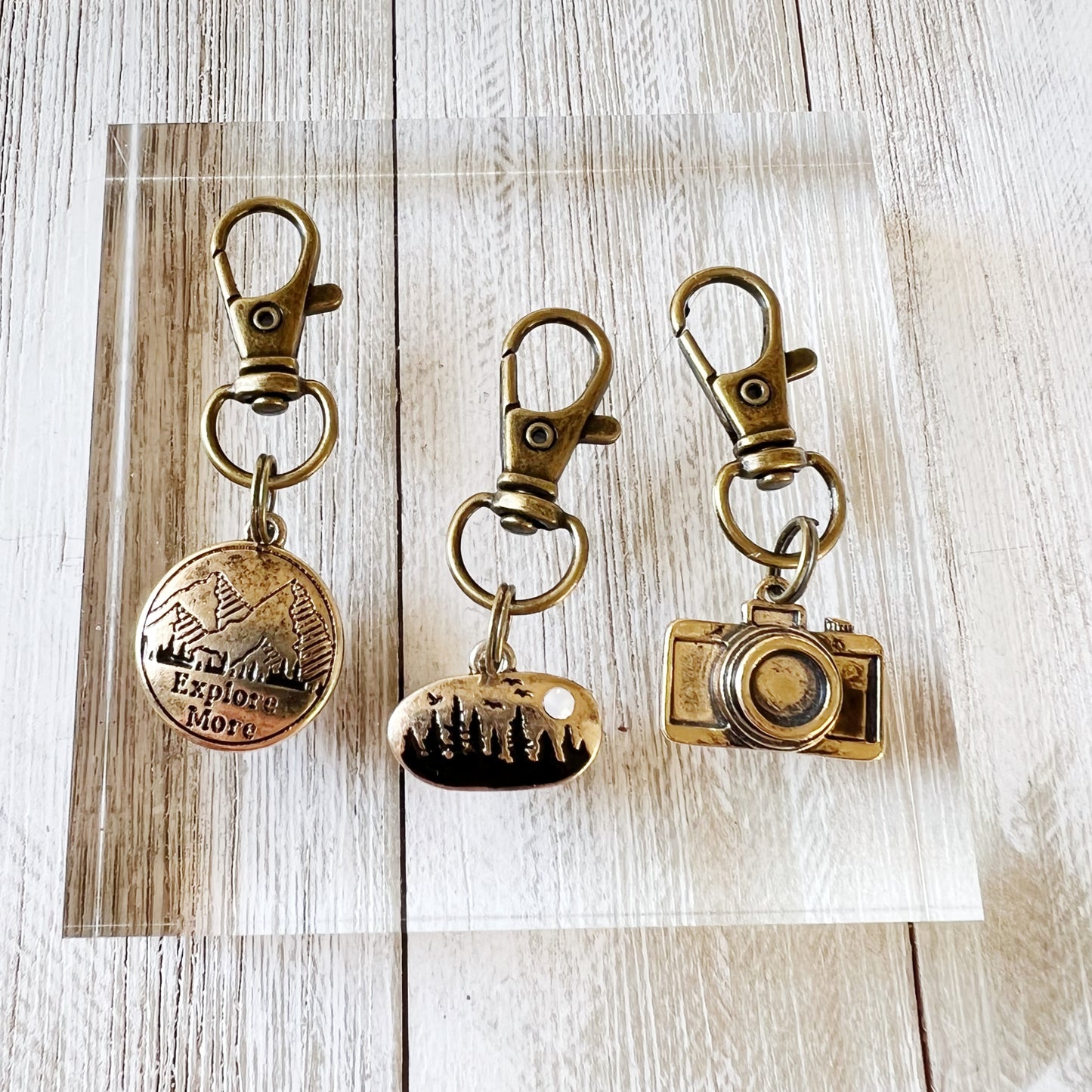 Explore More Zipper Pull Keychain Purse Charms - Adventure-inspired Accessories