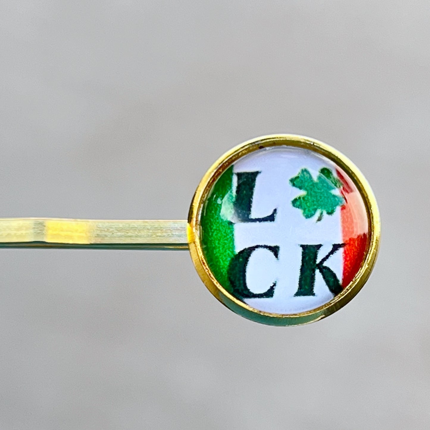 Funny Saying St Patricks Day Hair Pins Set of 3