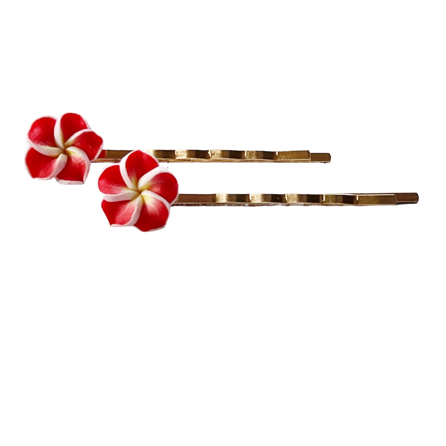 Red Flower Hair Pin, Wedding Hair Jewelry, Flower Hair Pin, Bridal Hair Accessories Flower Bobby Pin