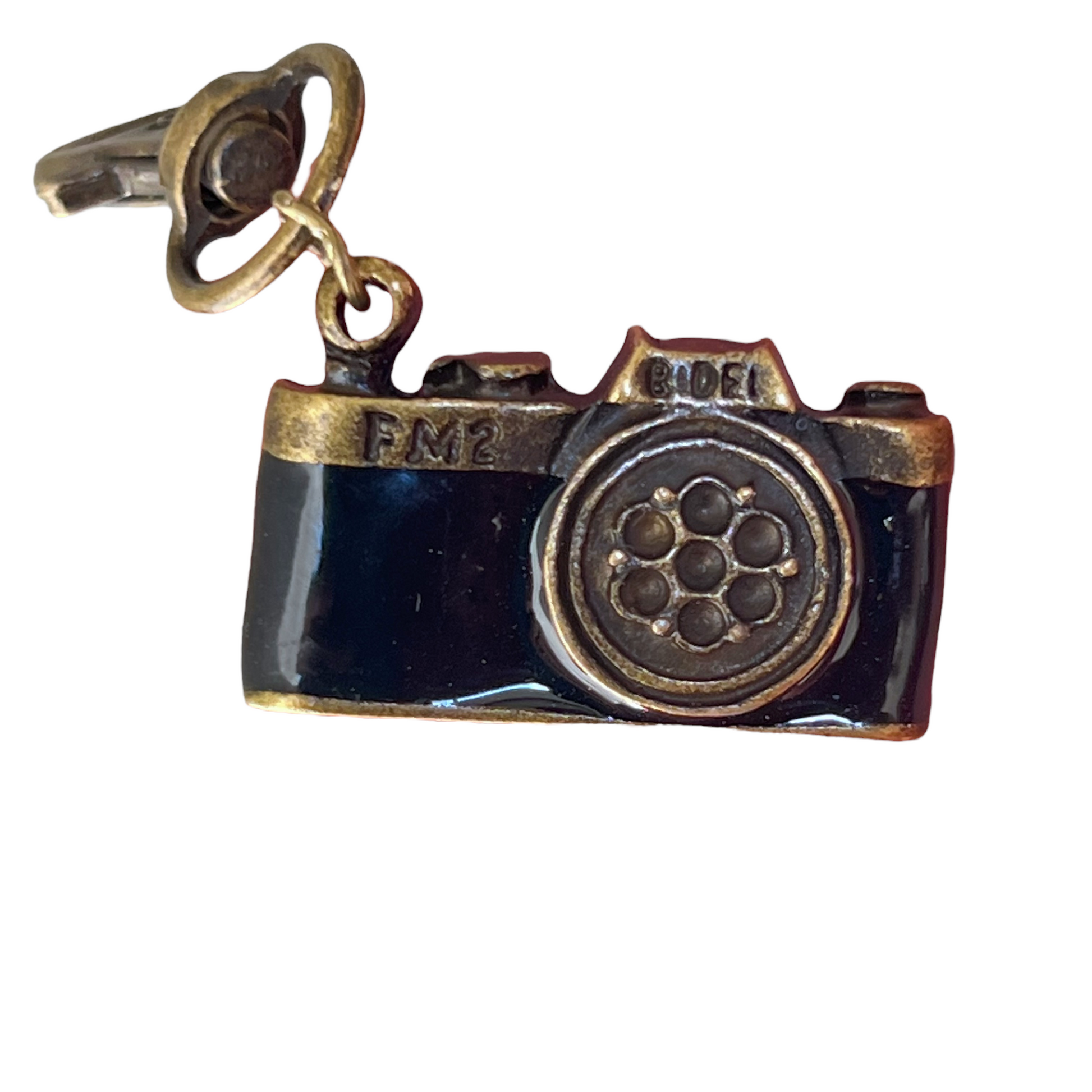 Camera Zipper Pull Keychain Purse Charms Set of 2 - Stylish Accessories for Photography Lovers