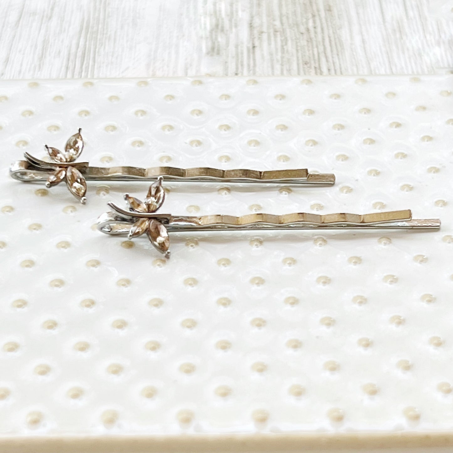 Light Brown Dragonfly Hair Pin, Hair Pins For Woman, Womens Hair Clip, Womens Bobby Pins, Dragonfly Bobby Pin, Rhinestone Hair Pin, Womans Barrettes