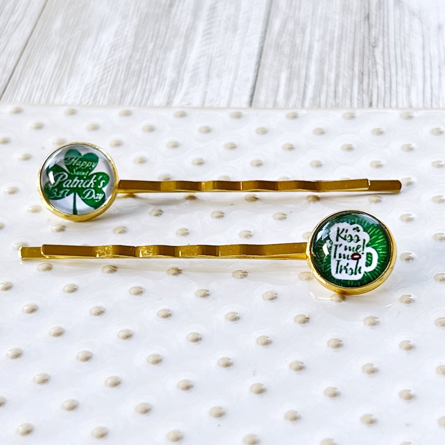 Funny Sayings St Patricks Day Bobby Pins