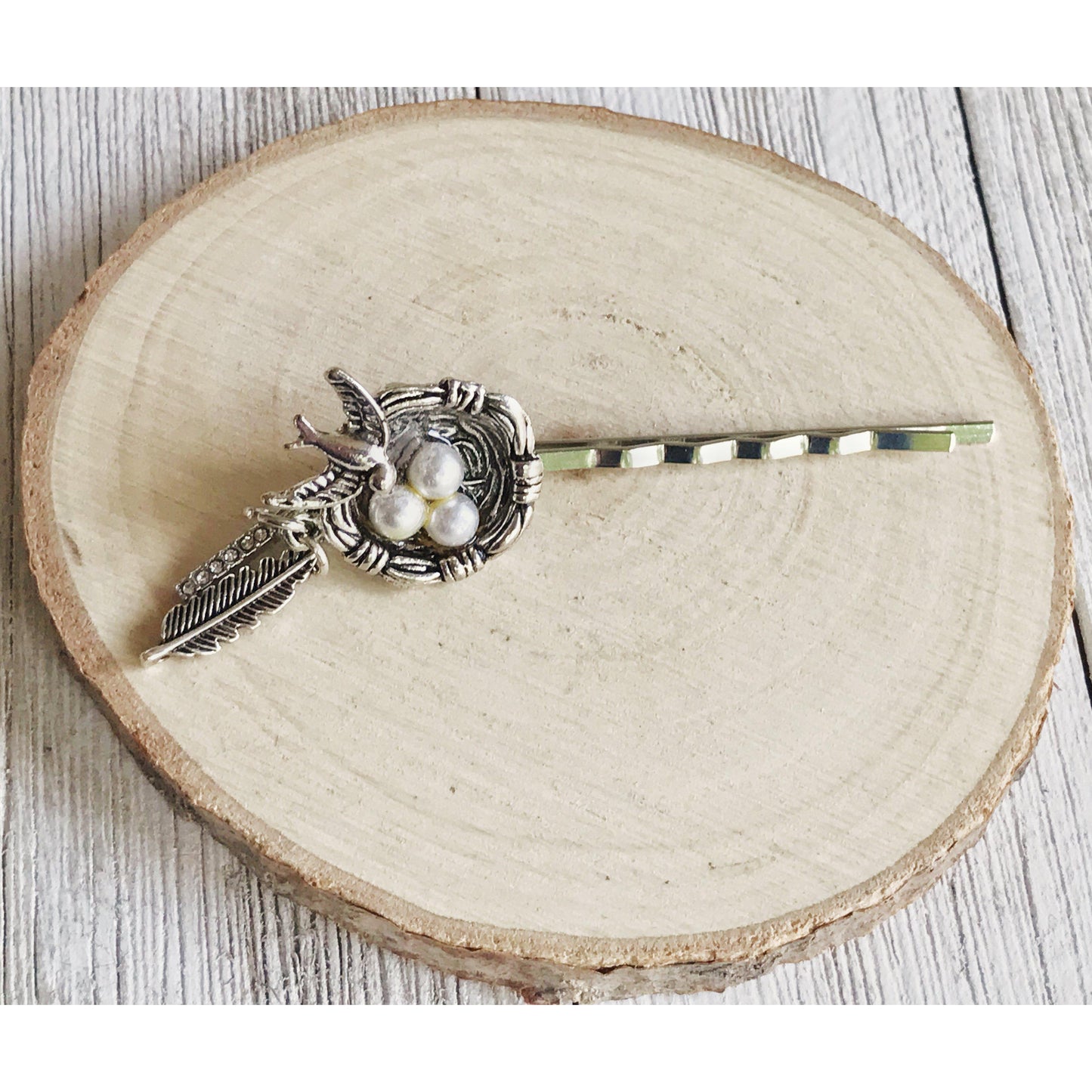 Leaf Bobby Pin, Women's Hair Pin, Bird Hair Pin, Boho Bobby Pin, Decorative Bobby Pin, Boho Hair Pin