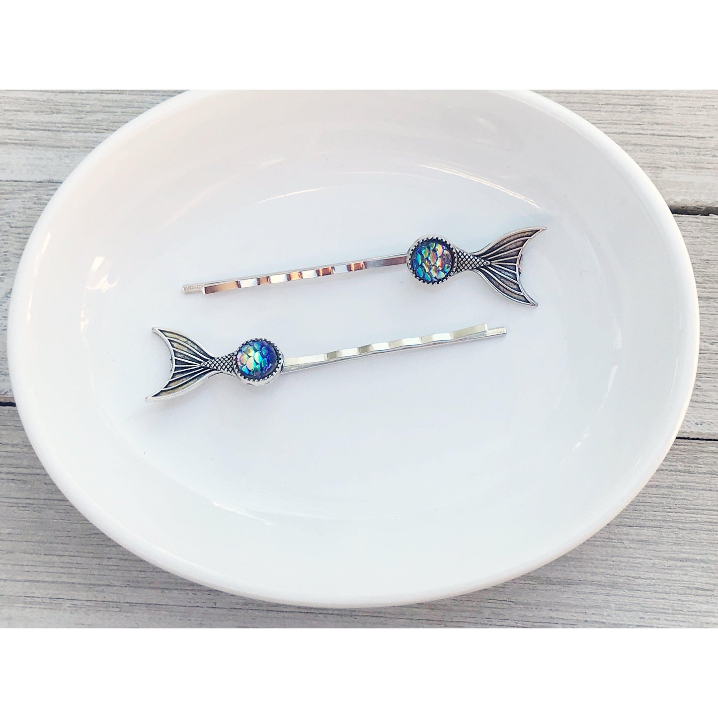 Mermaid Hair Pins, Beach Hair Pins, Mermaid Bobby Pins, Sea Shell Bobby Pins, Womens Hair Clips, Mermaid Tail Hair Pins, Decorative Hair Pin