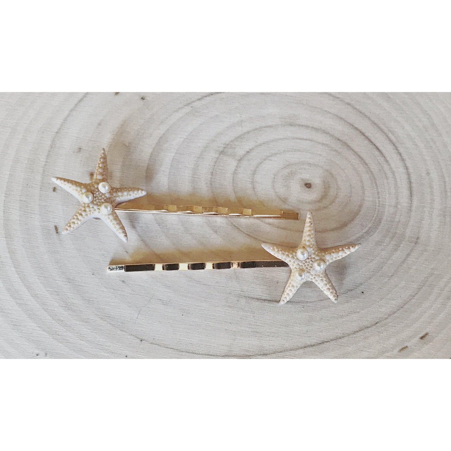 Starfish Sea Shell Beach Hair Pins